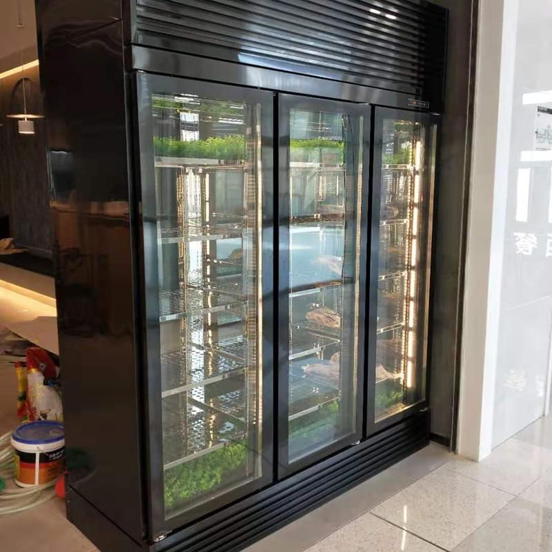 Custom beef display cabinet Custom beef display cabinet