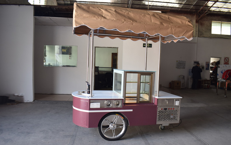 Portable cake freezer cart Portable cake freezer cart