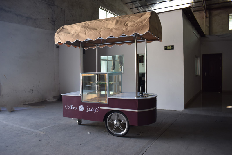 Refrigerated dessert display cart Refrigerated dessert display cart