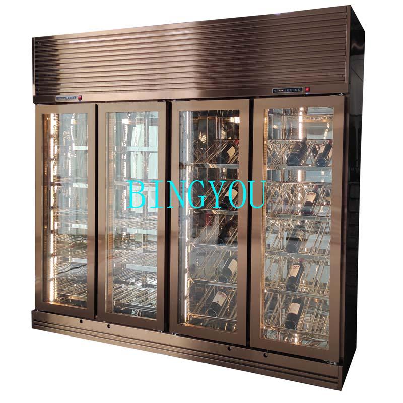 Customized beef display freezer Customized beef display freezer