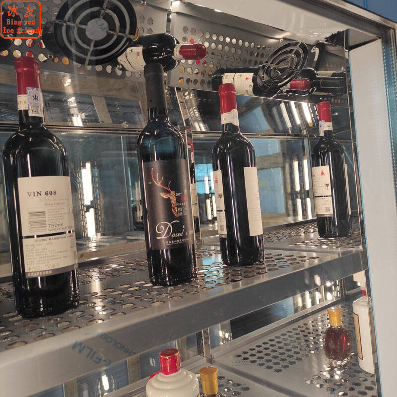 customized double-sided glass wine cabinet customized double-sided glass wine cabinet