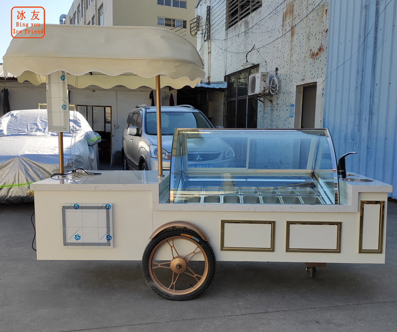 ice cream display cart ice cream display cart